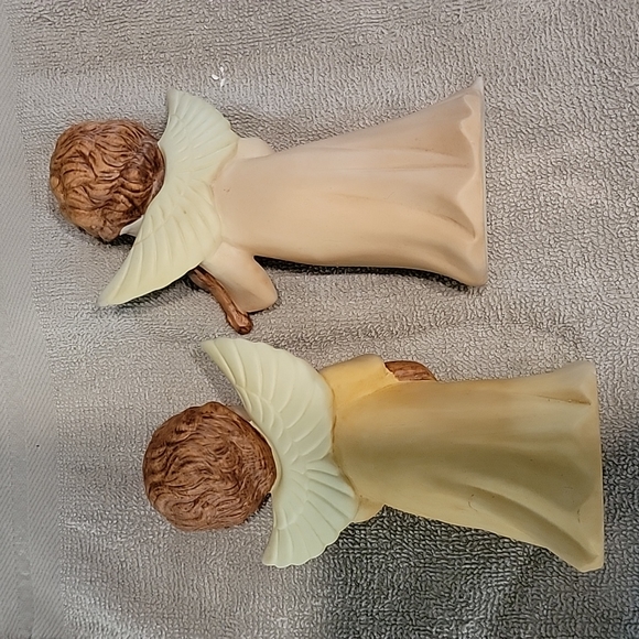Vintage 70s Homco Angel's Set of 2 - Picture 3 of 6